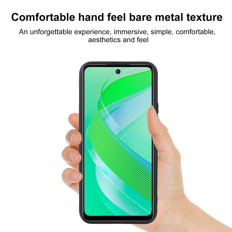 For Infinix Smart 8 Pro TPU Phone Case(Black) - Infinix Cases by buy2fix | Online Shopping UK | buy2fix
