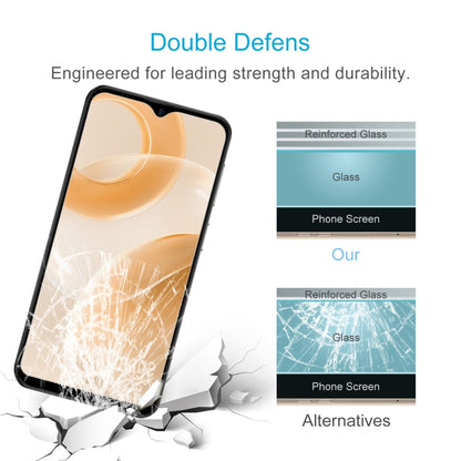 For Ulefone Note 15 10pcs 0.26mm 9H 2.5D Tempered Glass Film by buy2fix