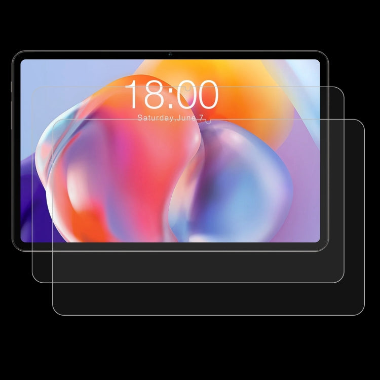 For TECLAST T40S 2pcs 9H 0.3mm Explosion-proof Tempered Glass Film - Others by buy2fix | Online Shopping UK | buy2fix