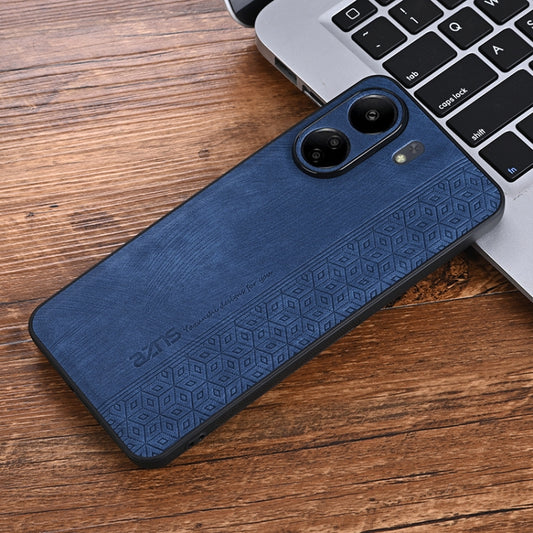 For Xiaomi Poco C65/Redmi 13C AZNS 3D Embossed Skin Feel Phone Case(Sapphire Blue) - Xiaomi Cases by AZNS | Online Shopping UK | buy2fix