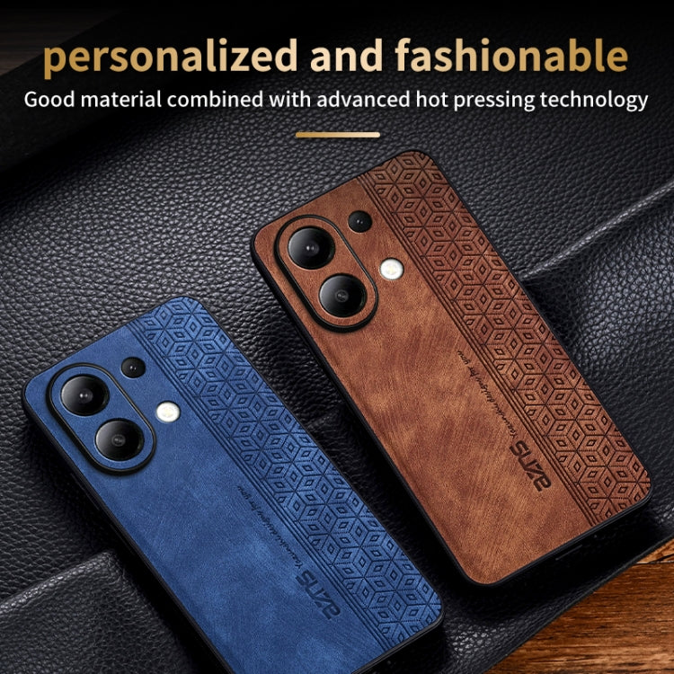 For Xiaomi Redmi Note 13 4G AZNS 3D Embossed Skin Feel Phone Case(Sapphire Blue) - Xiaomi Cases by AZNS | Online Shopping UK | buy2fix