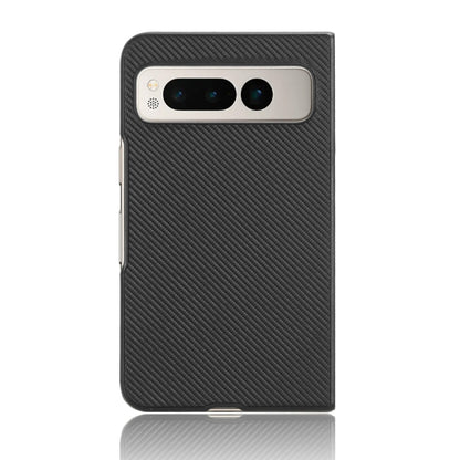 For Google Pixel Fold PU Leather PC Phone Case(Black) by buy2fix