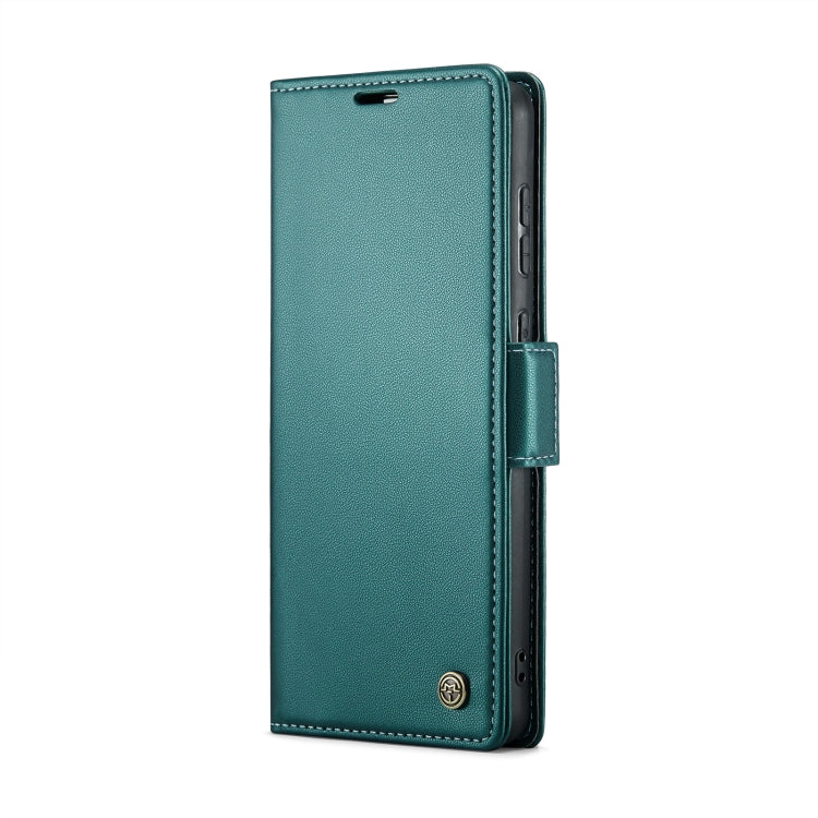 For Samsung Galaxy S20+ CaseMe 023 Butterfly Buckle Litchi Texture RFID Anti-theft Leather Phone Case(Pearly Blue) - Galaxy Phone Cases by CaseMe | Online Shopping UK | buy2fix