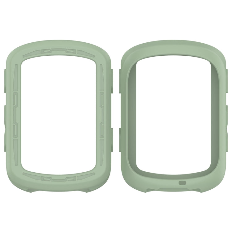 For Garmin Edge 840 / Edge 540 Stopwatch Armor Silicone Protective Case(Green) - Watch Cases by buy2fix | Online Shopping UK | buy2fix