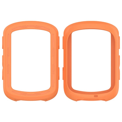 For Garmin Edge 840 / Edge 540 Stopwatch Armor Silicone Protective Case(Orange) - Watch Cases by buy2fix | Online Shopping UK | buy2fix