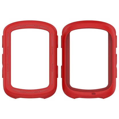 For Garmin Edge 840 / Edge 540 Stopwatch Armor Silicone Protective Case(Red) - Watch Cases by buy2fix | Online Shopping UK | buy2fix