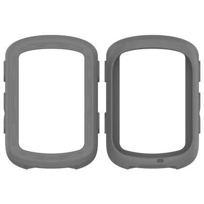 For Garmin Edge 840 / Edge 540 Stopwatch Armor Silicone Protective Case(Dark Grey) - Watch Cases by buy2fix | Online Shopping UK | buy2fix