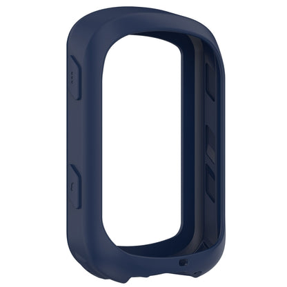 For Garmin Edge 840 / Edge 540 Stopwatch Armor Silicone Protective Case(Midnight Blue) - Watch Cases by buy2fix | Online Shopping UK | buy2fix