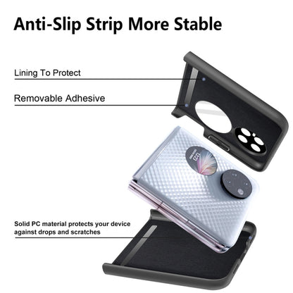 For Huawei P50 Pocket  Litchi Texture PU Shockproof Phone Case(Blue) - Huawei Cases by buy2fix | Online Shopping UK | buy2fix