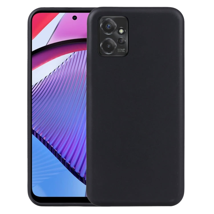 For Motorola Moto G Power 5G 2024 TPU Phone Case(Black) by buy2fix