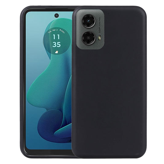 For Motorola Moto G 5G 2024 TPU Phone Case(Black) by buy2fix