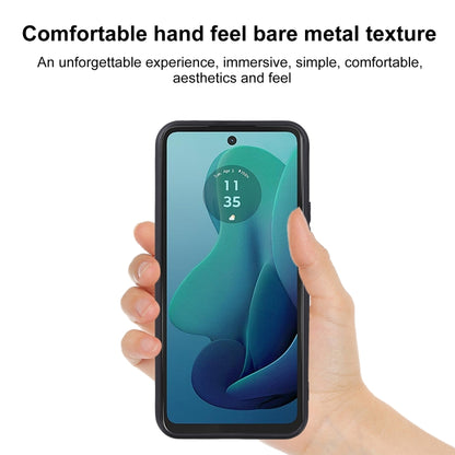 For Motorola Moto G 5G 2024 TPU Phone Case(Black) by buy2fix