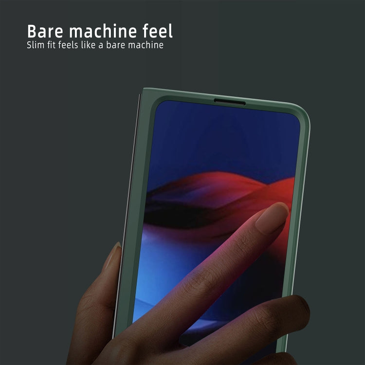 For Google Pixel Fold Oil-sprayed Integrated Phone Case(Red) by buy2fix