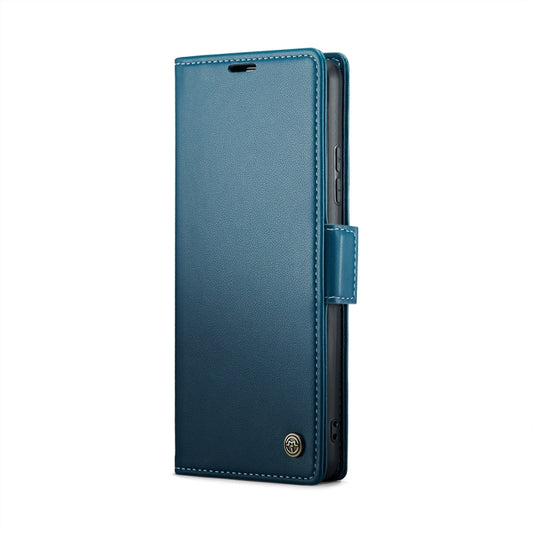 For Xiaomi 14 CaseMe 023 Butterfly Buckle Litchi Texture RFID Anti-theft Leather Phone Case(Blue) - Xiaomi Cases by CaseMe | Online Shopping UK | buy2fix