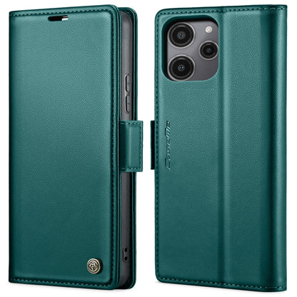 For Xiaomi Poco C65 4G CaseMe 023 Butterfly Buckle Litchi Texture RFID Anti-theft Leather Phone Case(Pearly Blue) - Xiaomi Cases by CaseMe | Online Shopping UK | buy2fix