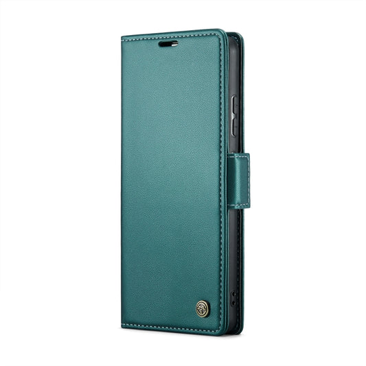 For Xiaomi Redmi Note 13 Pro+ 5G CaseMe 023 Butterfly Buckle Litchi Texture RFID Anti-theft Leather Phone Case(Pearly Blue) - Xiaomi Cases by CaseMe | Online Shopping UK | buy2fix