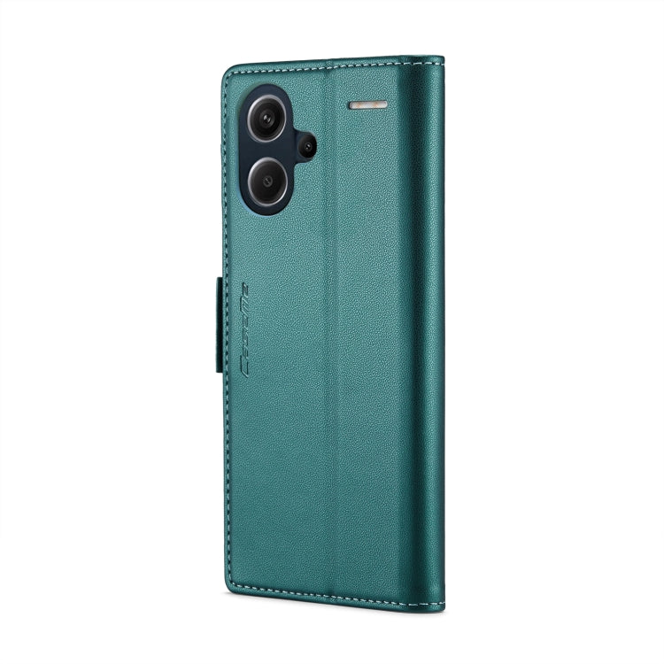 For Xiaomi Redmi Note 13 Pro+ 5G CaseMe 023 Butterfly Buckle Litchi Texture RFID Anti-theft Leather Phone Case(Pearly Blue) - Xiaomi Cases by CaseMe | Online Shopping UK | buy2fix