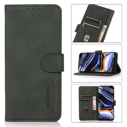 For Xiaomi Redmi Note 13 Pro+ 5G Global KHAZNEH Matte Texture Leather Phone Case(Green) - Xiaomi Cases by buy2fix | Online Shopping UK | buy2fix