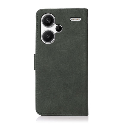 For Xiaomi Redmi Note 13 Pro+ 5G Global KHAZNEH Matte Texture Leather Phone Case(Green) - Xiaomi Cases by buy2fix | Online Shopping UK | buy2fix