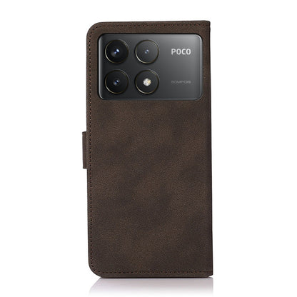 For Xiaomi Redmi K70 5G / K70 Pro 5G KHAZNEH Matte Texture Leather Phone Case(Brown) - Xiaomi Cases by buy2fix | Online Shopping UK | buy2fix