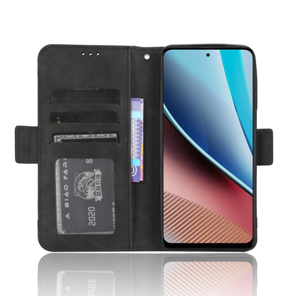 For Motorola Moto G Stylus 4G 2023 Skin Feel Calf Texture Card Slots Leather Phone Case(Black) by buy2fix