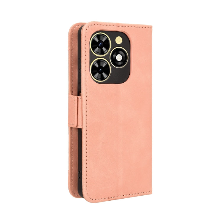 For Tecno Spark Go 2024 / Spark 20C Skin Feel Calf Texture Card Slots Leather Phone Case(Pink) by buy2fix