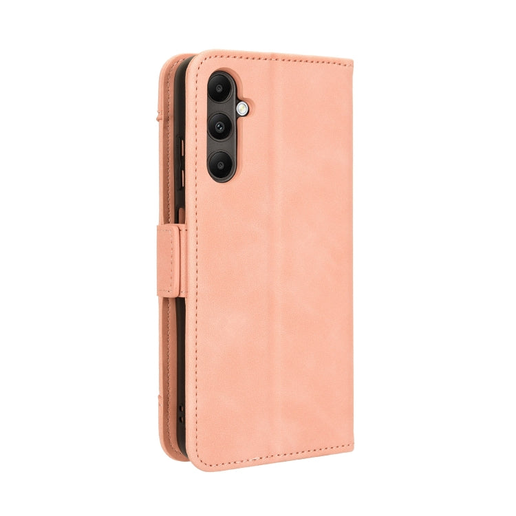 For Samsung Galaxy M14 / A05s Skin Feel Calf Texture Card Slots Leather Phone Case(Pink) by buy2fix