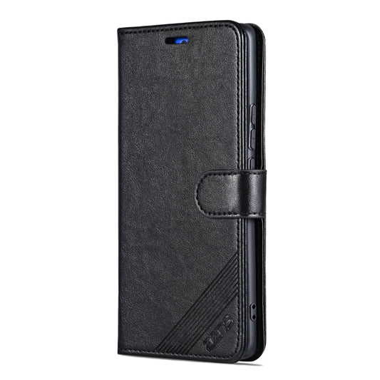 For vivo X100 5G AZNS Sheepskin Texture Flip Leather Phone Case(Black) - vivo Cases by AZNS | Online Shopping UK | buy2fix