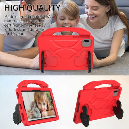 For Samsung Galaxy Tab S7 / S8 Children EVA Shockproof Tablet Case with Thumb Bracket(Red) - Galaxy Tab S8 Cases by buy2fix | Online Shopping UK | buy2fix
