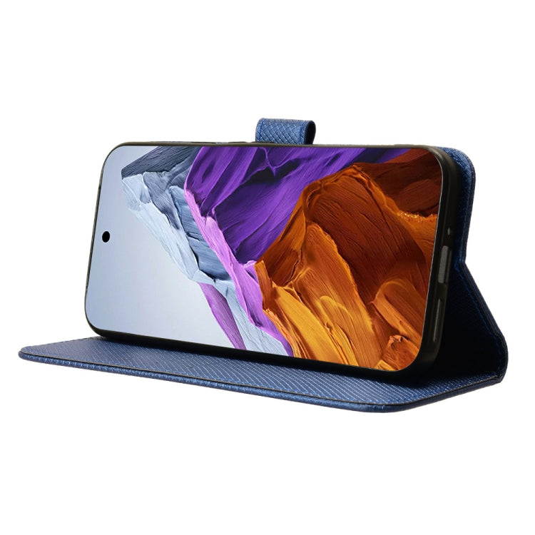 For Google Pixel 9 Pro Diamond Texture Leather Phone Case(Blue) by buy2fix