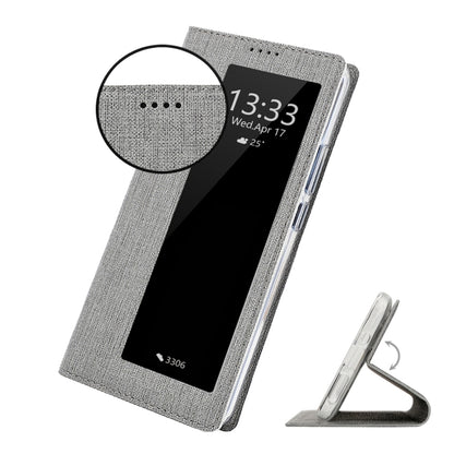 For Huawei P40 ViLi DMX-54 Shockproof TPU + PU Leather View Window Magnetic Attraction Horizontal Flip Protective Case with Card Slots & Holder & Sleep / Wake-up(Champagne Gold) - Huawei Cases by ViLi | Online Shopping UK | buy2fix