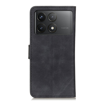 For Xiaomi Redmi K70 5G / K70 Pro 5G KHAZNEH Retro Texture Flip Leather Phone Case(Black) by buy2fix