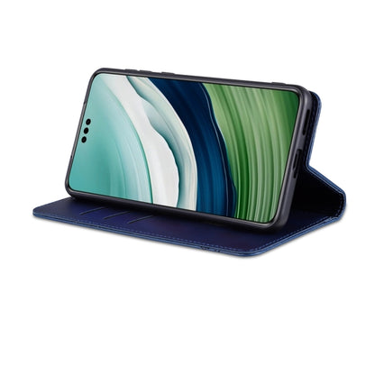 For Huawei Mate 60 Pro AZNS Magnetic Calf Texture Flip Leather Phone Case(Dark Blue) - Huawei Cases by AZNS | Online Shopping UK | buy2fix