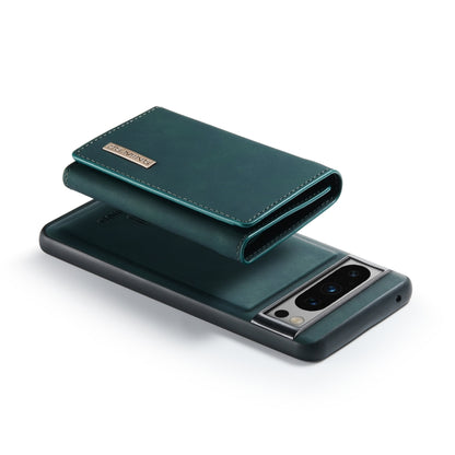 For Google Pixel 8 Pro DG.MING M1 Series 3-Fold Multi Card Wallet + Magnetic Phone Case(Green) - Google Cases by DG.MING | Online Shopping UK | buy2fix