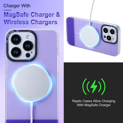 For iPhone 12 PC + TPU IMD MagSafe Magnetic Phone Case(Purple) by buy2fix