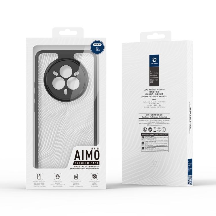 For Realme 14 Pro DUX DUCIS Aimo Series TPU + PC Frosted Feel Phone Case(Black) - Realme Cases by DUX DUCIS | Online Shopping UK | buy2fix