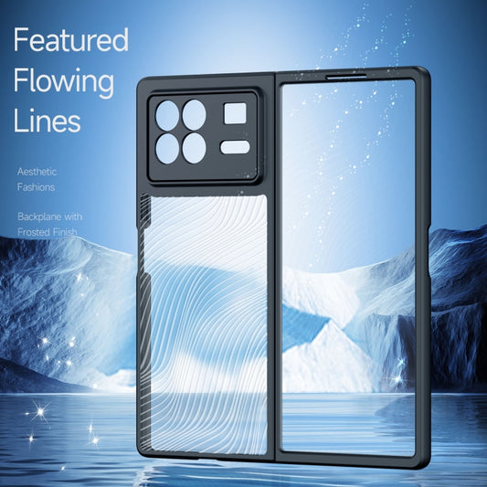 For Xiaomi Mix Fold 3 DUX DUCIS Aimo Series TPU + PC Frosted Feel Phone Case(Black) - Xiaomi Cases by DUX DUCIS | Online Shopping UK | buy2fix