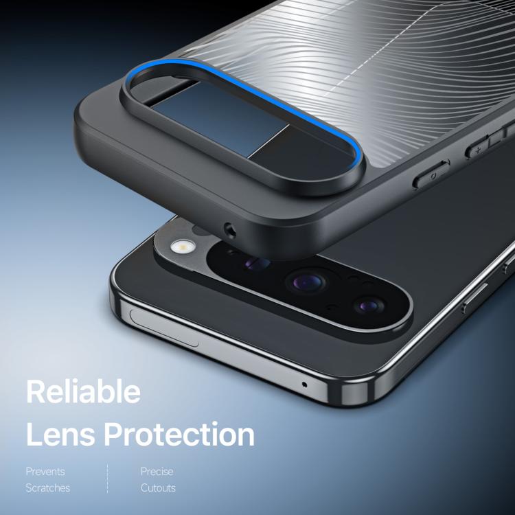 For Google Pixel 10 / 10 Pro DUX DUCIS Aimo Series TPU + PC Frosted Feel Phone Case(Black) - Google Cases by DUX DUCIS | Online Shopping UK | buy2fix