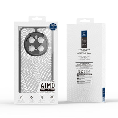 For Honor Magic7 Pro DUX DUCIS Aimo Series TPU + PC Frosted Feel Phone Case(Black) - Honor Cases by DUX DUCIS | Online Shopping UK | buy2fix