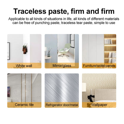 Universal Magic Wall Sticker Pad Phone Holder(Pink) - Shower & Wall Mounts by buy2fix | Online Shopping UK | buy2fix