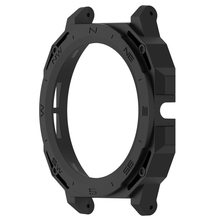 For Huawei Watch GT Cyber Armor Hollow Watch Protective Case(Black) by buy2fix