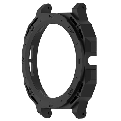 For Huawei Watch GT Cyber Armor Hollow Watch Protective Case(Black) by buy2fix