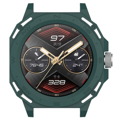 For Huawei Watch GT Cyber Armor Hollow Watch Protective Case(Dark Green) by buy2fix