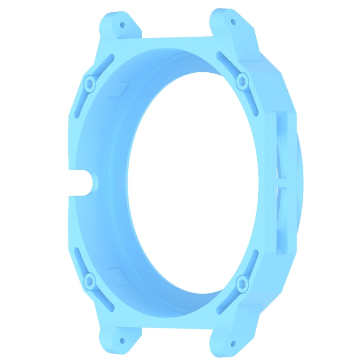 For Huawei Watch GT Cyber Armor Hollow Watch Protective Case(Sky Blue) by buy2fix