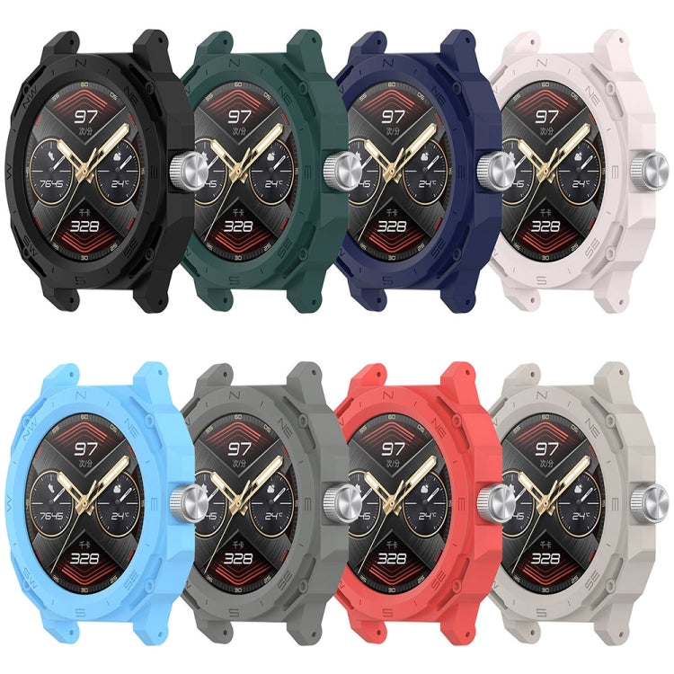 For Huawei Watch GT Cyber Armor Hollow Watch Protective Case(Red) by buy2fix