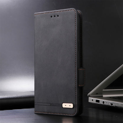 For Xiaomi Redmi K70E 5G Magnetic Clasp Leather Phone Case(Black) - Xiaomi Cases by buy2fix | Online Shopping UK | buy2fix