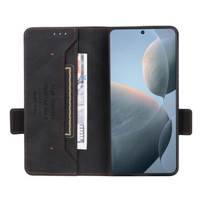 For Xiaomi Redmi K70E 5G Magnetic Clasp Leather Phone Case(Black) - Xiaomi Cases by buy2fix | Online Shopping UK | buy2fix
