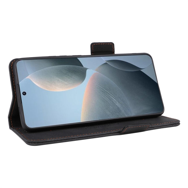 For Xiaomi Redmi K70E 5G Magnetic Clasp Leather Phone Case(Black) - Xiaomi Cases by buy2fix | Online Shopping UK | buy2fix