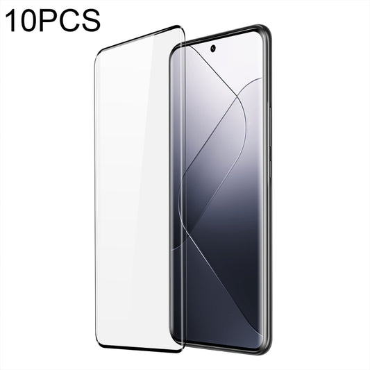 For Xiaomi 14 Pro 10pcs DUX DUCIS 0.33mm 9H Medium Alumina Tempered Glass Film -  by DUX DUCIS | Online Shopping UK | buy2fix