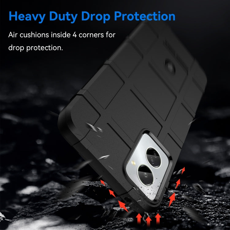 For Motorola Moto G Power 2024 Full Coverage Shockproof TPU Phone Case(Black) by buy2fix